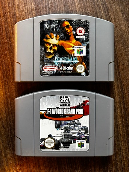 Nintendo 64 peli F1 World Grand Prix