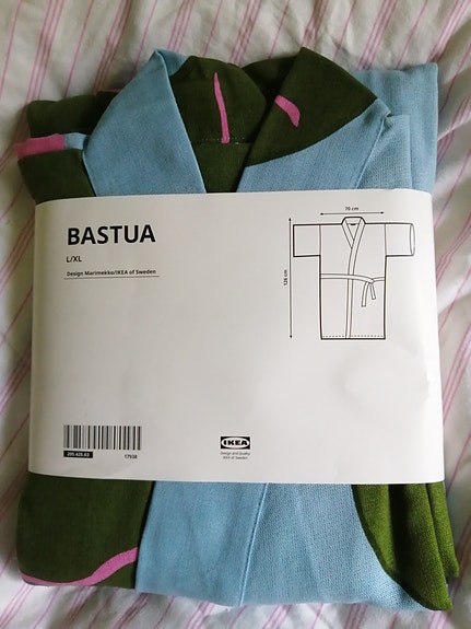 Marimekko x ikea bastua kylpytakki uusi, toimitus kuuluu hintaan!