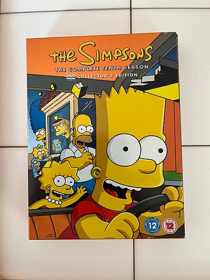The Simpsons The Complete Third Season DVD-boksi