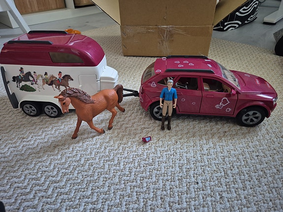 Schleich auto ja traileri
