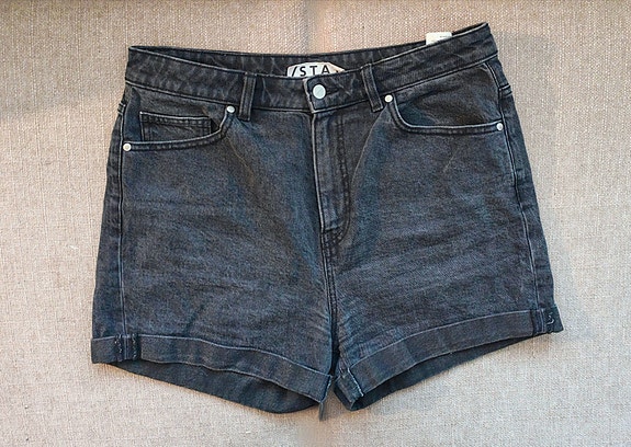 Mustat shortsit