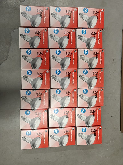 GE General Electric Spot R80 100W hehkulamppu E27