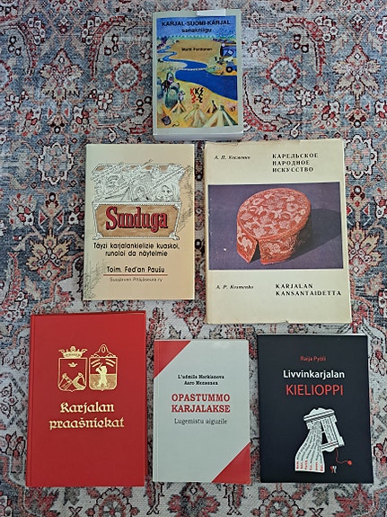 Karjalan kieli ja kulttuuri -kirjapaketti