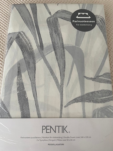 UUSI Pentik Kaisla parivuoteen pussilakanasetti