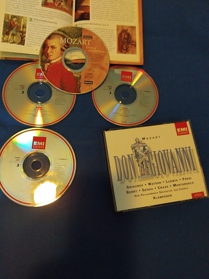 Mozart Don Giovanni ja Mozart-levy, CD