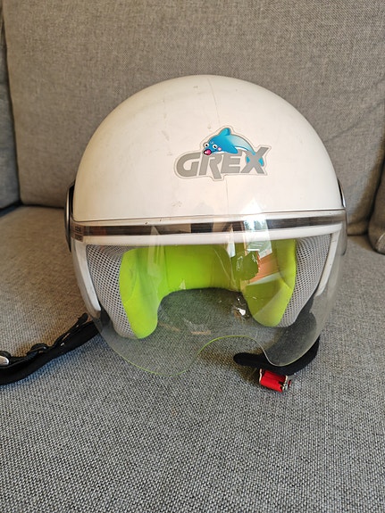 Grex lasten avokypärä valkoinen