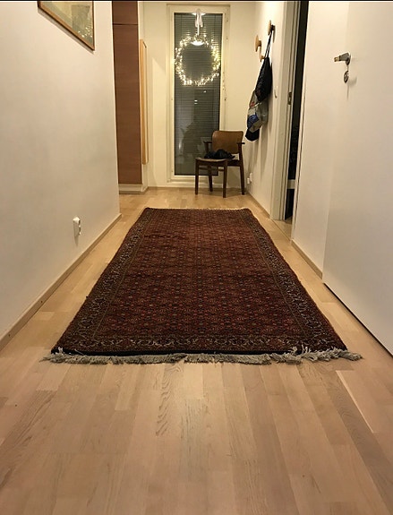 Käsin solmittu Bidjar Iranilainen matto