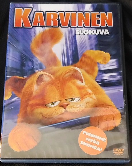 Karvinen – Elokuva (Garfield: The Movie) DVD