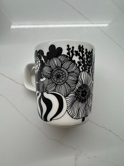 Marimekko Oiva siirtolapuutarha muki