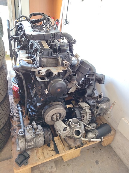 Mercedes-Benz moottori ja osat om651.924