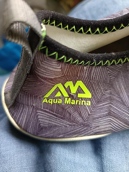 Aqua Marina vesikengät koko 43 musta–neonkeltaiset