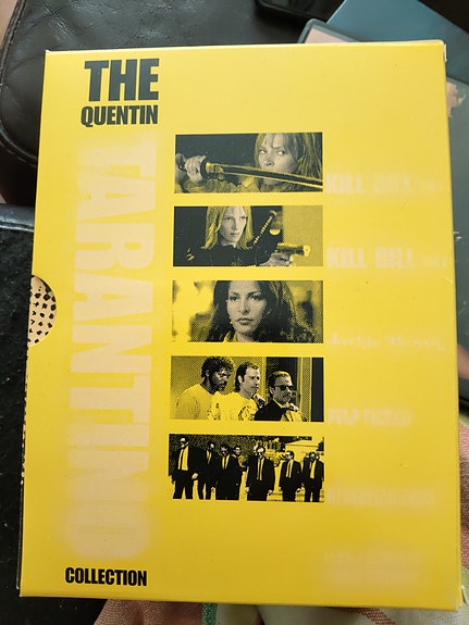 Quentin Tarantino -elokuvapaketit + Mad Max 2 ja The Isle DVD:t