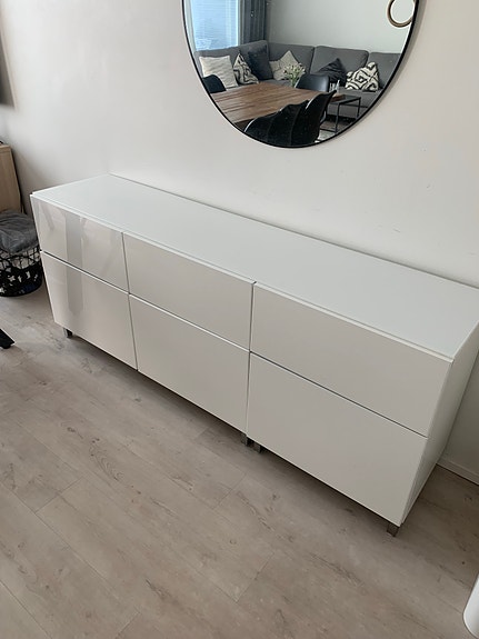 Ikea Bestå valkoinen senkki