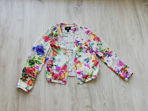 H&M kaunis ja hyvin ohut takki/jakku (S)/M