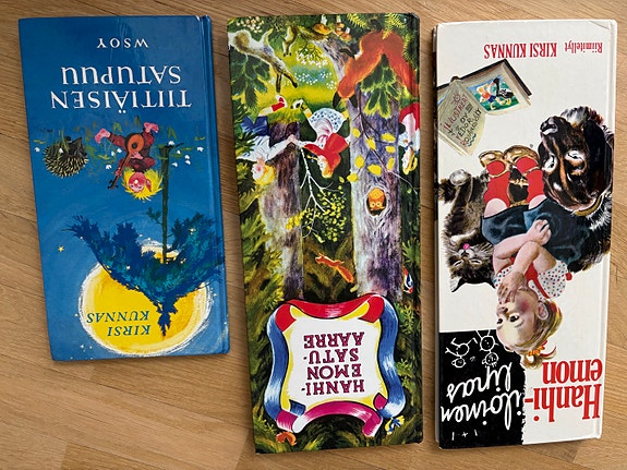 Lastenkirjat Hannele Huovi ym. 3 kpl