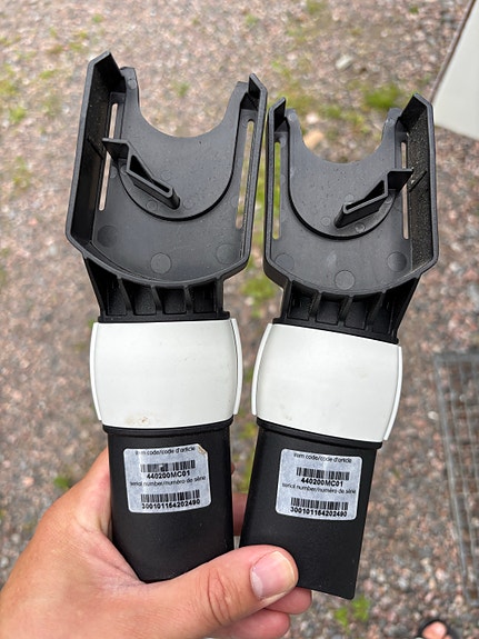 Bugaboo adapterit rattaisiin