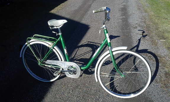 Jopo-kokoinen LOMA-vintage pyörä - yksivaihteinen jalkajarrulla