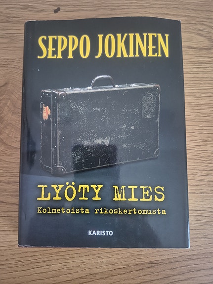 Seppo Jokinen Lyöty mies -kirja