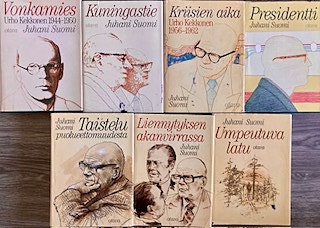 Juhani Suomi: Urho Kekkonen -elämäkerrat (osat 2–8), 12 €/kpl