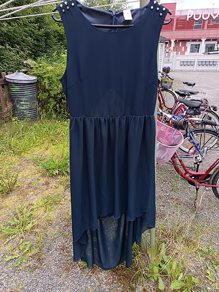 Vila iltapuku L sininen