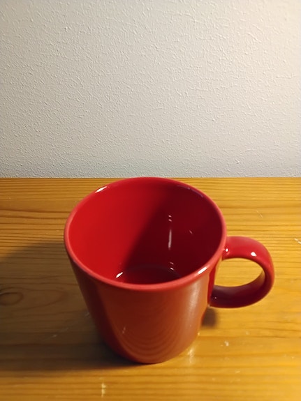 Iittala Teema. 1+1+1+1 mukia; musta, valkoinen, punainen, sininen