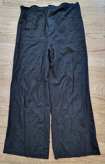 H&M äitiyshousut M pellava