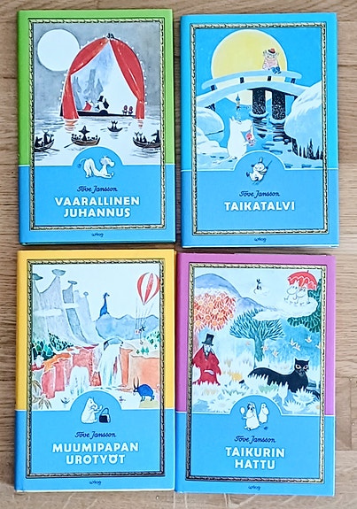 Tove Jansson Muumi-kirjat 4 kpl