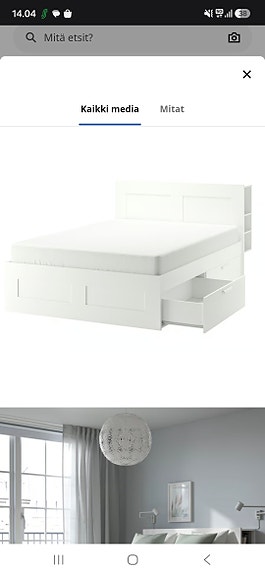 Ikea Brimnes sängyn runko