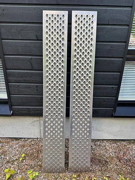 Mag-Pro Tools ajoramppipari alumiini 150 cm x 21,5 cm 400 kg
