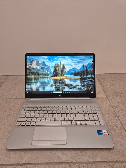 HP laptop 15-dw3xxx kannettava tietokone hopea