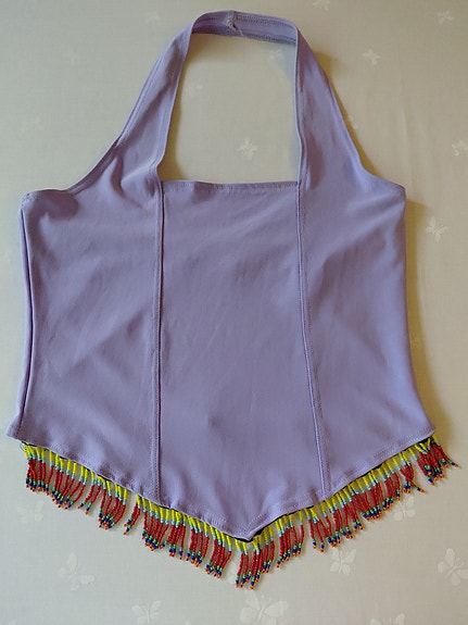 Halterneck toppi lila