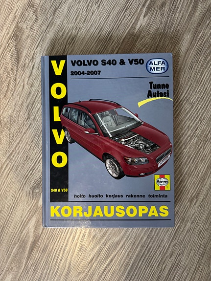 Alfamer Volvo S40 & V50 korjausopas 2004–2007