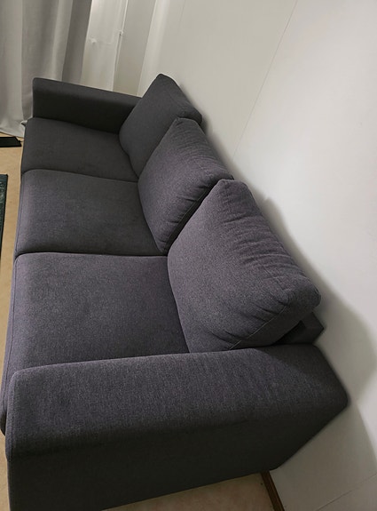 IKEA sohva tummanharmaa