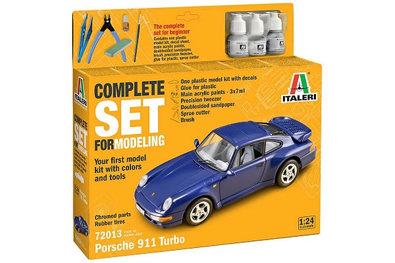 1:24 Complete modeling set Porsche 911 Turbo