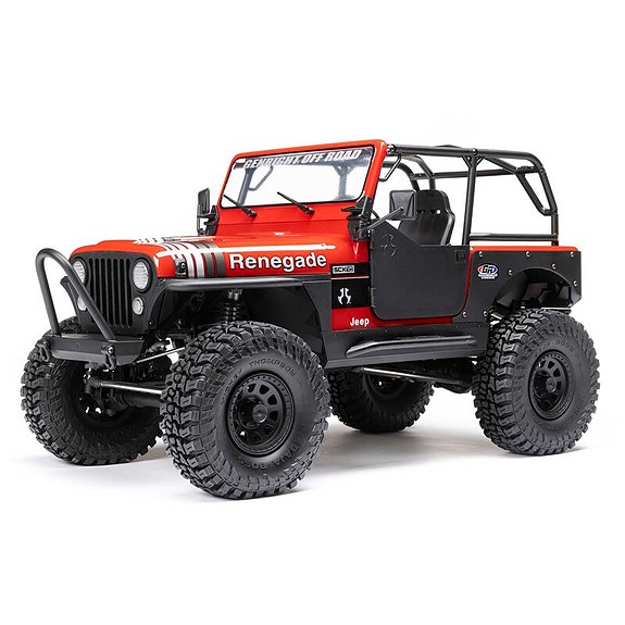 Huippuhieno Crawler- Axial 1/10 SCX10 III Jeep CJ-7 4X4 RTR Brushed