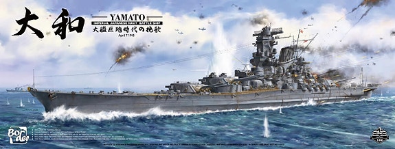 Border 1/350 Yamato IJN Battle Ship