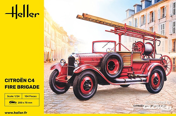 Heller 1/24 Citroen C4 Fire Brigade