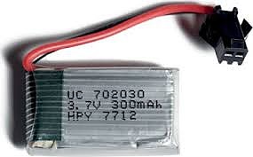 Battery Li-ion 3,7V 300mAh for 534461+534462