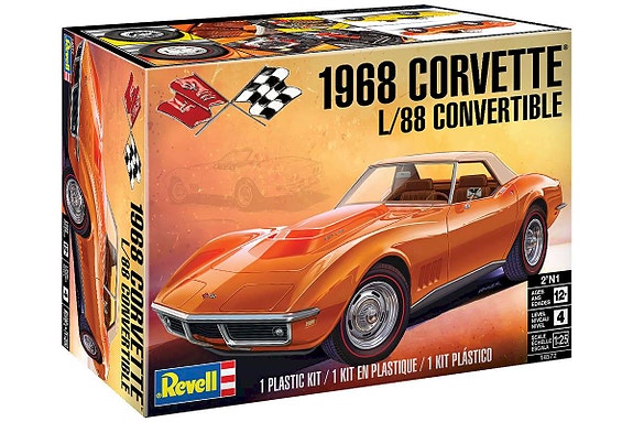 Revell 1/25 '68 Corvette L-88 Roadster