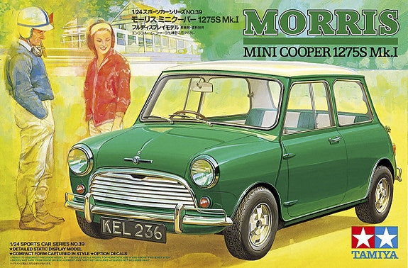 Tamiya 1/24 Morris Mini Cooper 1275S Mk.I