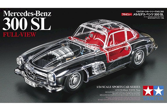 Tamiya 1/24 ''Full-View'' Mercedes-Benz 300 SL