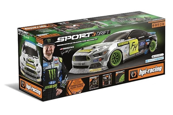 HPI Racing Sport 3 Drift VGJR Fun Haver Ford Mustang V2 120094