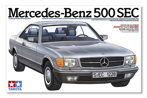 Tamiya 1/24 Mercedes-Benz 500 SEC