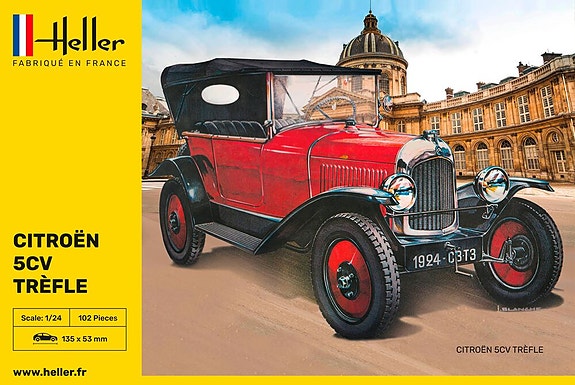 Heller 1/24 Citroen Trefle pienoismalli