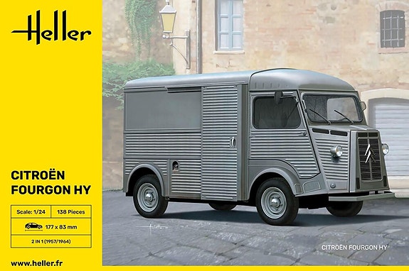 Heller 1:24 Citroen Fourgon Hy pienoismalli