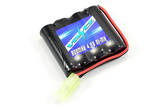 Voltz Hobby 4.8V 800mAh NiMH Akku W/ Mini Tamiya Liitin (He00010)