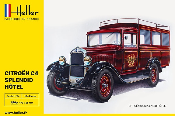 1:24 Citroen C4 Splendid Hotel