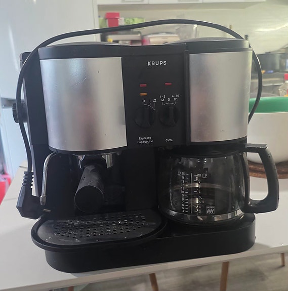 Krups kahvikeittin ja espresso