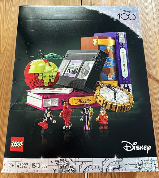 LEGO Disney Classic Villain Icons - 43227 - Uusi & avaamaton