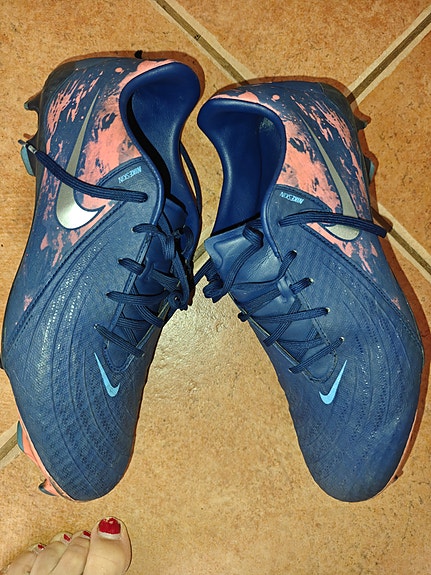 Nike skin Phantom, jalkapallokengät koko 43, 9,5, sininen